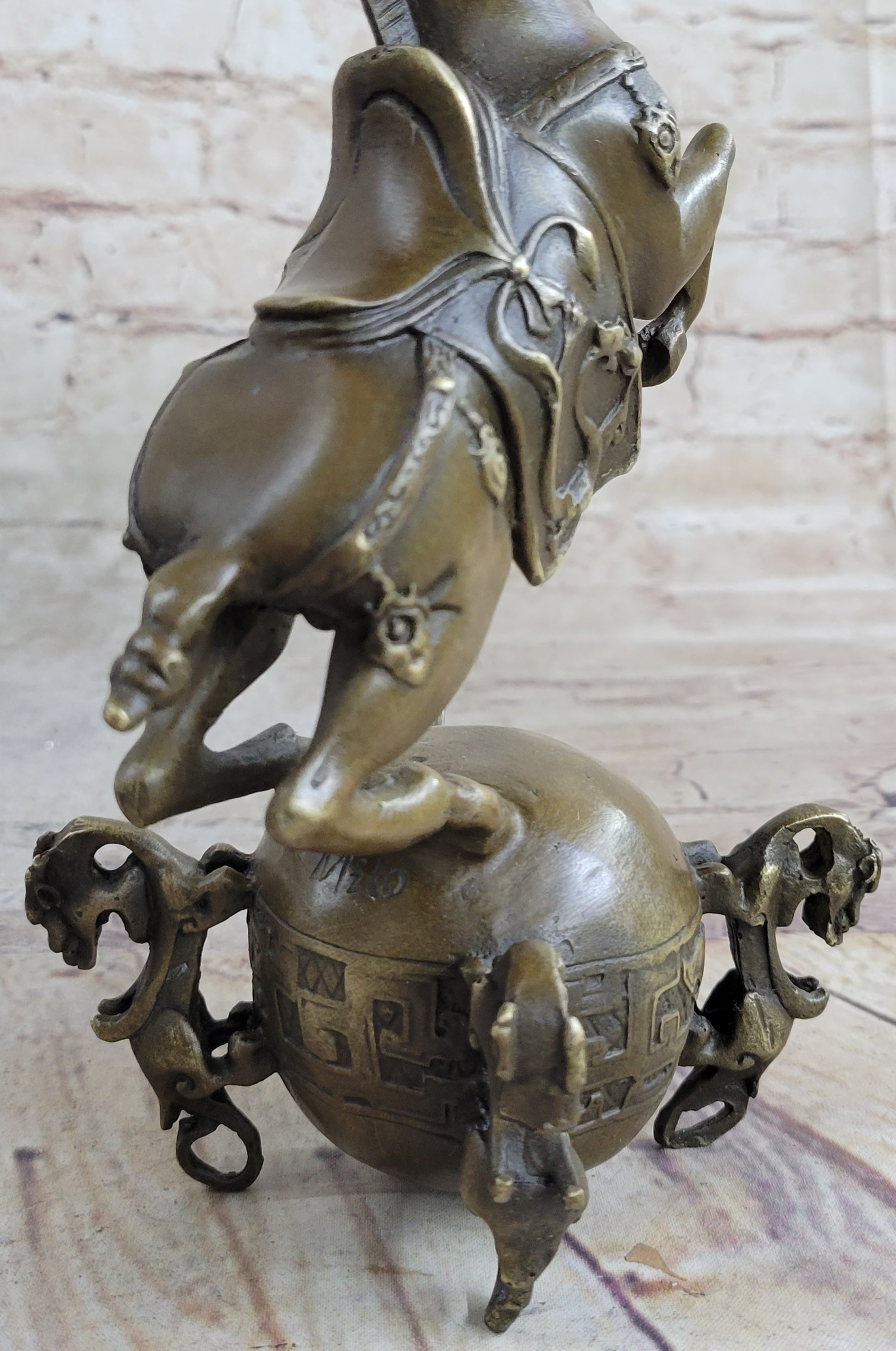 Chinese Tang Horse Lost Wax Bronze Sculpture by Milo