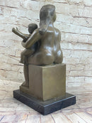 Fernando Botero Mother and Child Bronze Sculpture