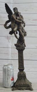 Bronze Sculpture Eros & Psyche Art Nouveau Romance
