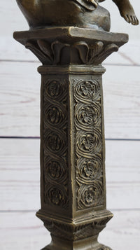 Bronze Sculpture Eros & Psyche Art Nouveau Romance