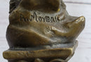 Bronze Sculpture Eros & Psyche Art Nouveau Romance