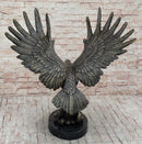 Bronze Metal Eagle Sculpture 26" x 31"