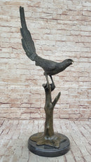 Milo Pheasant Bronze Sculpture on Marble Base