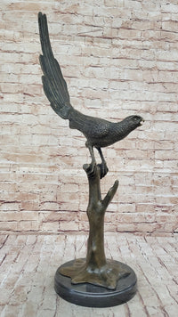 Milo Pheasant Bronze Sculpture on Marble Base