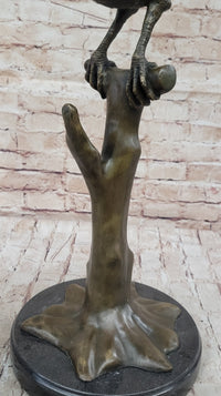 Milo Pheasant Bronze Sculpture on Marble Base