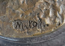 Golf Dad Golfer Bronze Sculpture Marble Base