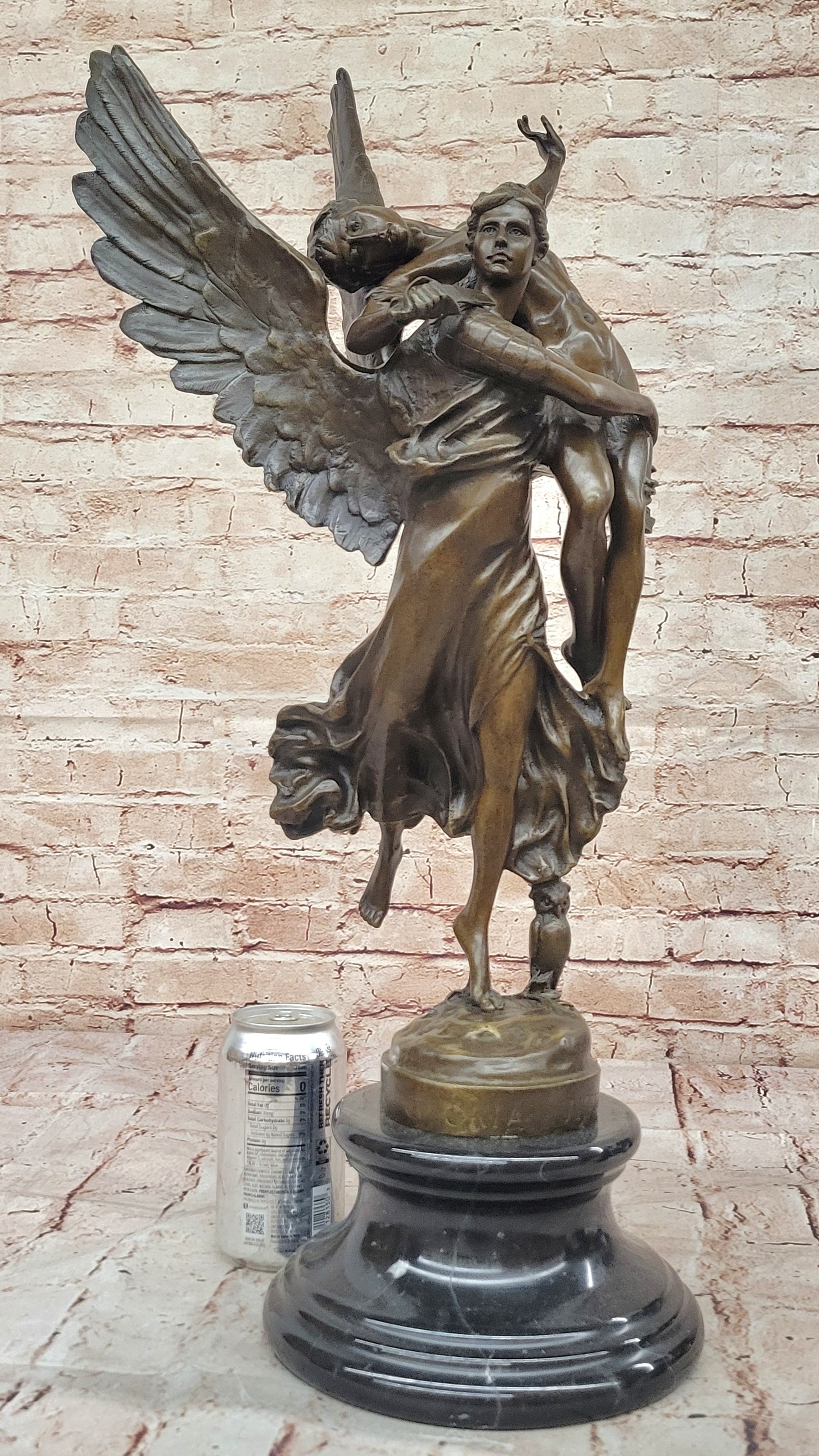 Gloria Victis Bronze Sculpture by Antonin Mercié