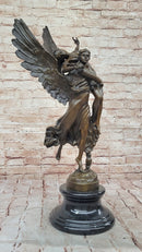 Gloria Victis Bronze Sculpture by Antonin Mercié