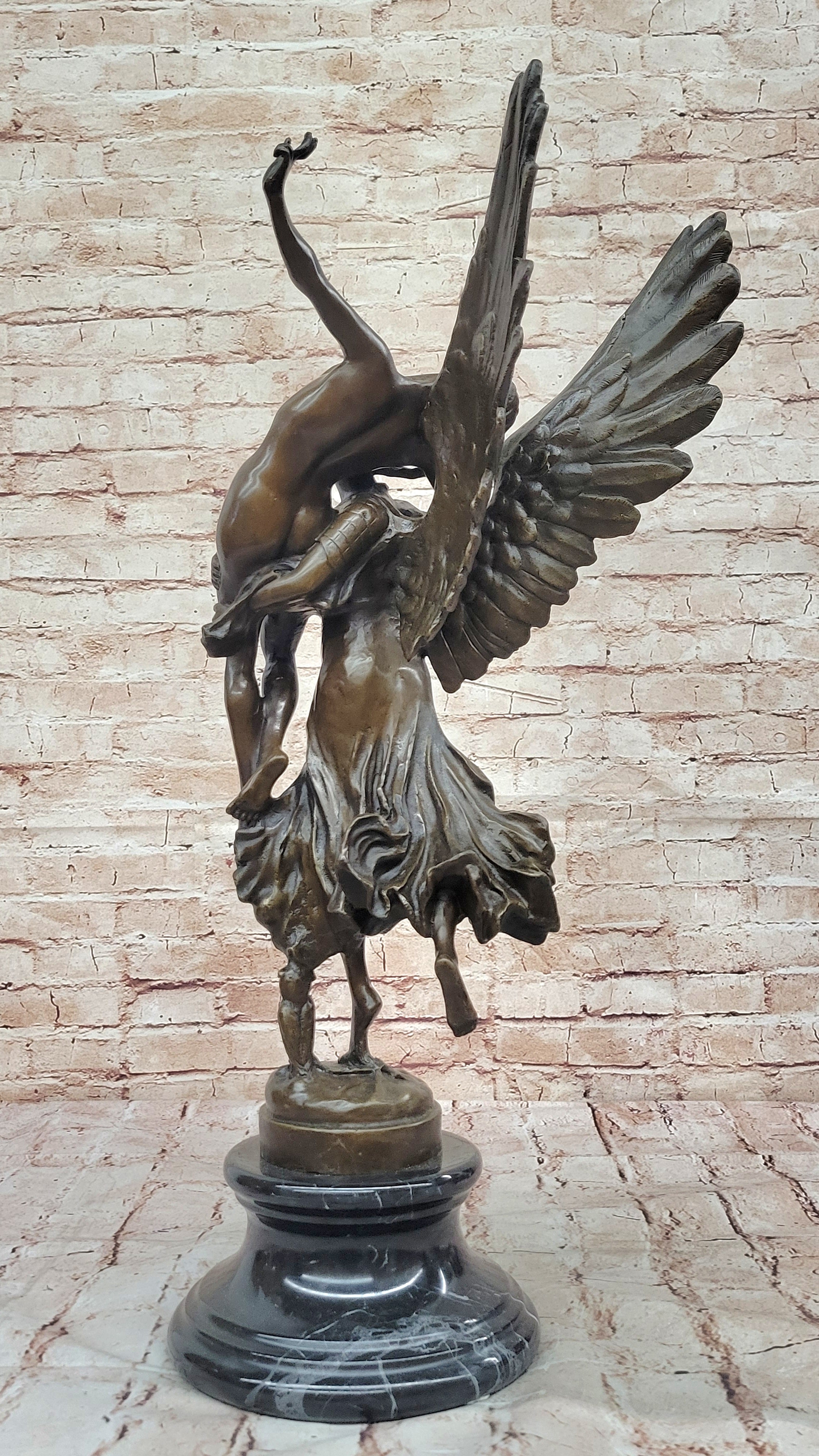 Gloria Victis Bronze Sculpture by Antonin Mercié