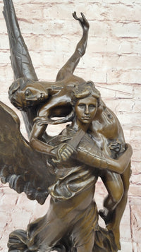 Gloria Victis Bronze Sculpture by Antonin Mercié