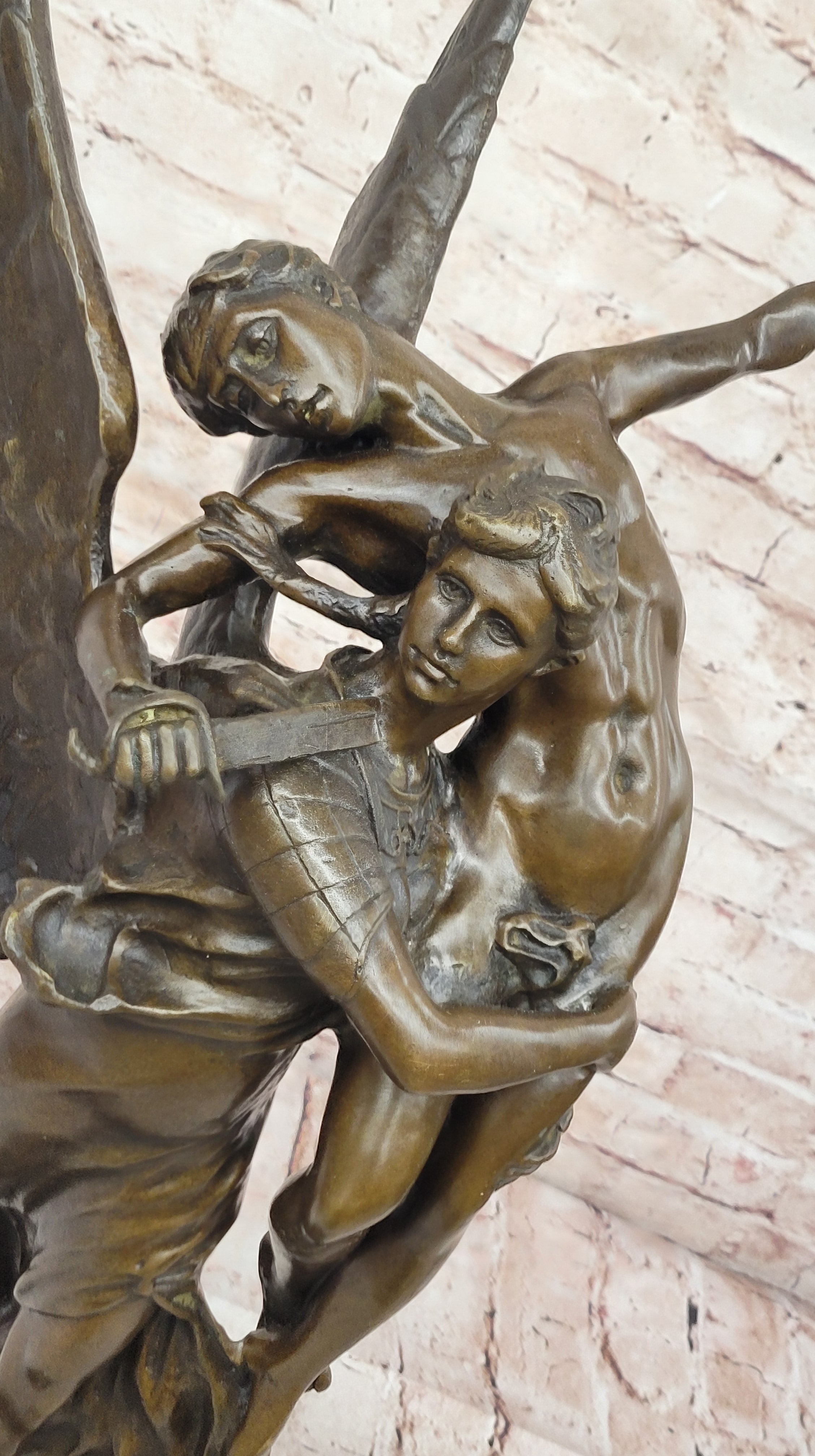 Gloria Victis Bronze Sculpture by Antonin Mercié
