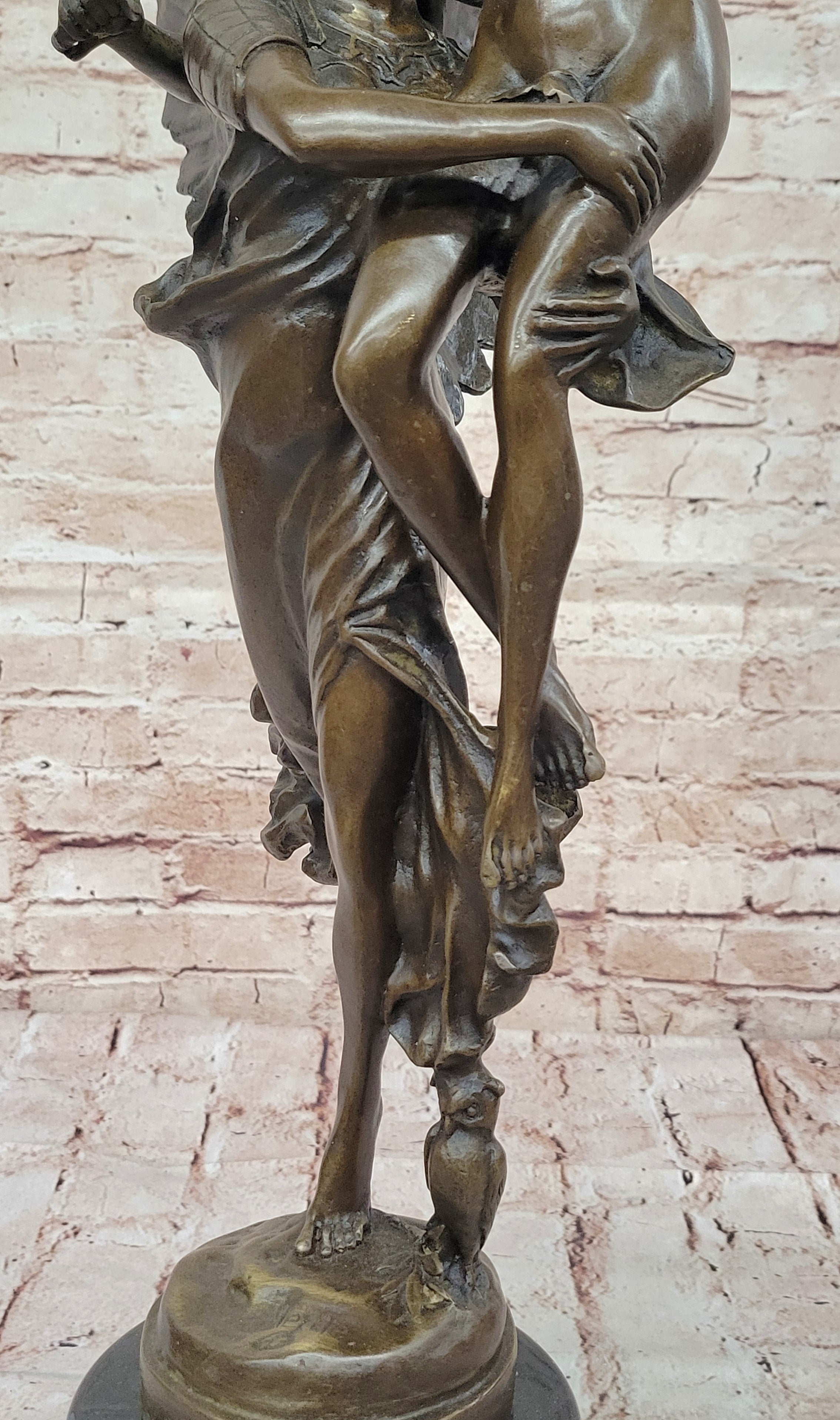 Gloria Victis Bronze Sculpture by Antonin Mercié