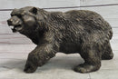 Bronze Metal Bear Sculpture Art Figure