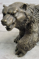 Bronze Metal Bear Sculpture Art Figure
