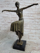 Turkish Dancer Art Deco Bronze Sculpture by D.H. Chiparus