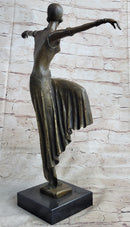 Turkish Dancer Art Deco Bronze Sculpture by D.H. Chiparus