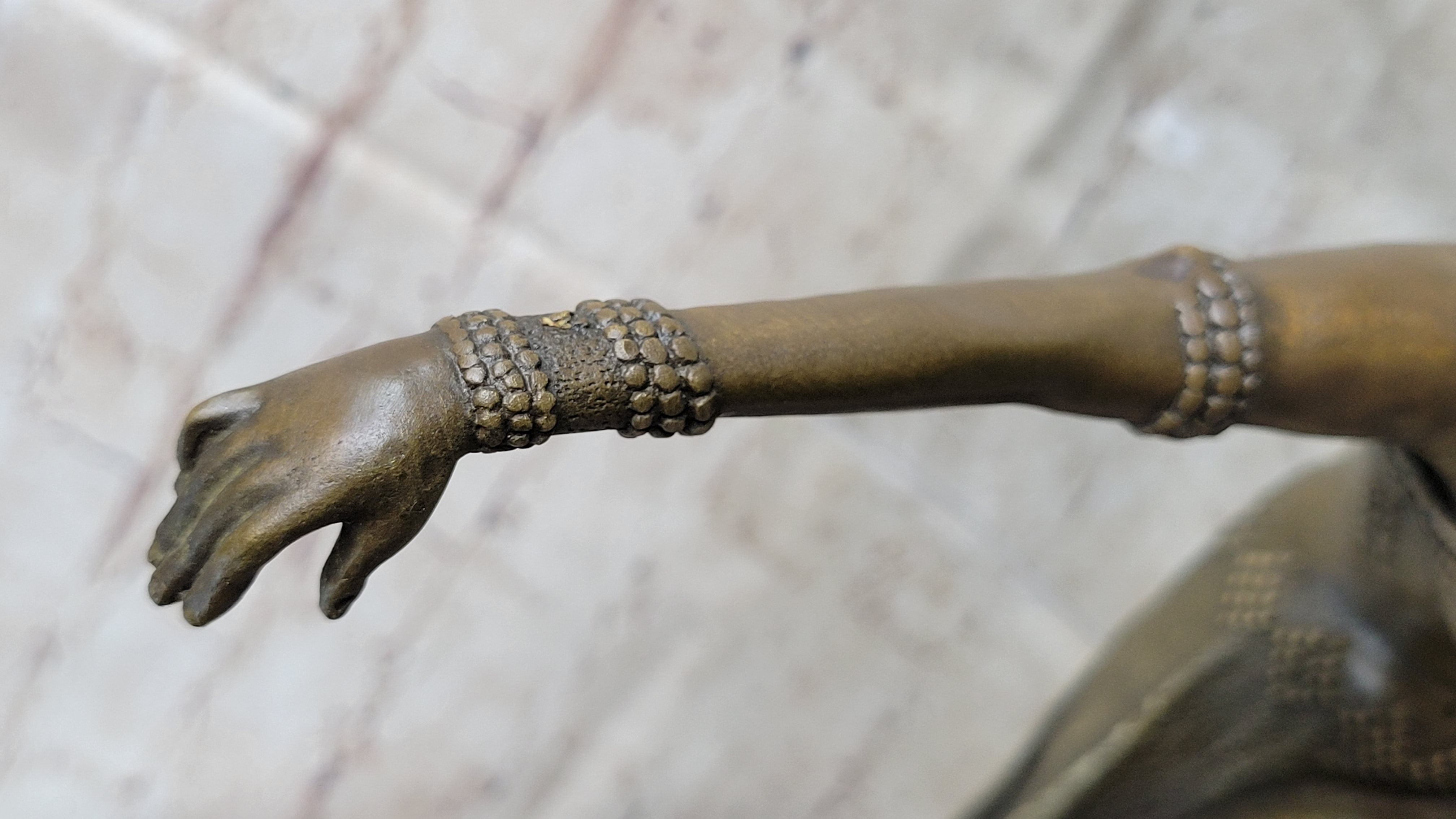 Turkish Dancer Art Deco Bronze Sculpture by D.H. Chiparus