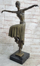 Turkish Dancer Art Deco Bronze Sculpture by D.H. Chiparus