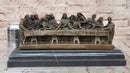 The Last Supper by Leonardo Da Vinci Bronze Art