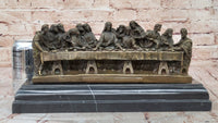 The Last Supper by Leonardo Da Vinci Bronze Art