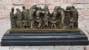 The Last Supper by Leonardo Da Vinci Bronze Art