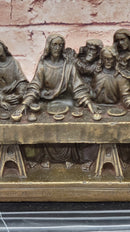 The Last Supper by Leonardo Da Vinci Bronze Art