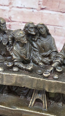 The Last Supper by Leonardo Da Vinci Bronze Art