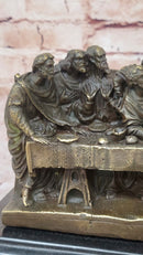 The Last Supper by Leonardo Da Vinci Bronze Art