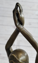 Chiparus Star Dancer Art Deco Bronze Sculpture 14" x 7"