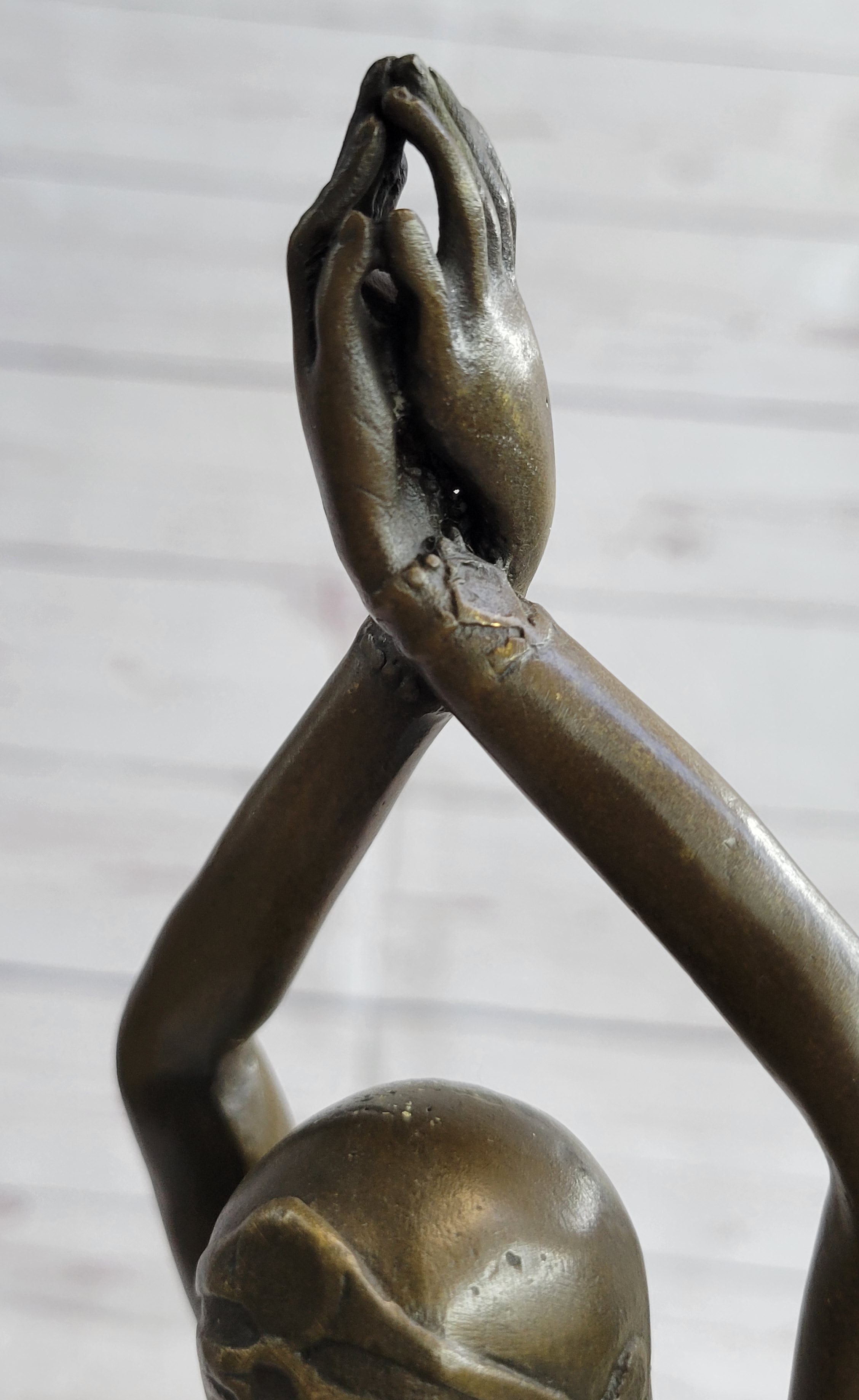 Chiparus Star Dancer Art Deco Bronze Sculpture 14" x 7"