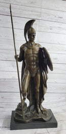Greek Warrior Achilles Hercules Odysseus Bronze Sculpture