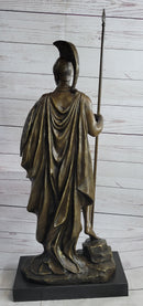 Greek Warrior Achilles Hercules Odysseus Bronze Sculpture