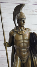 Greek Warrior Achilles Hercules Odysseus Bronze Sculpture