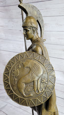 Greek Warrior Achilles Hercules Odysseus Bronze Sculpture