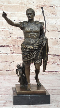 Augustus of Prima Porta - Bronze Sculpture Replica