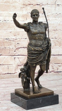 Augustus of Prima Porta - Bronze Sculpture Replica