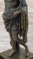 Augustus of Prima Porta - Bronze Sculpture Replica