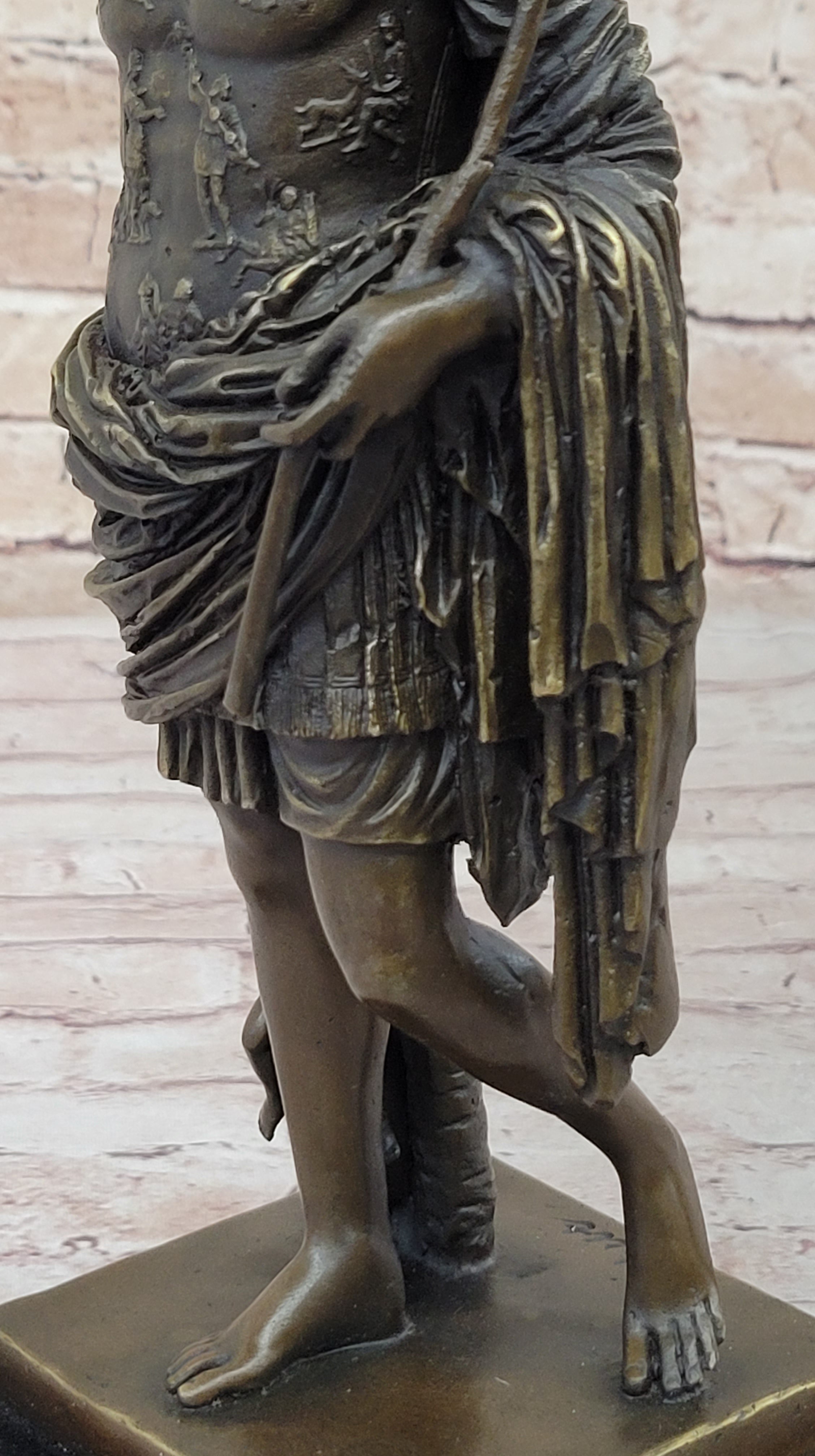 Augustus of Prima Porta - Bronze Sculpture Replica