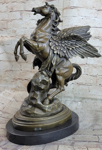 Perseus and Pegasus with Medusa Head Bronze 18" x 12"