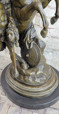 Perseus and Pegasus with Medusa Head Bronze 18" x 12"