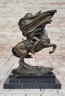 Napoleon Crossing the Alps Bronze Sculpture Replica 12" x 10"