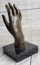 Hot Cast Salvador Dali Female Hand Genuine Bronze Sculpture