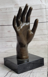 Hot Cast Salvador Dali Female Hand Genuine Bronze Sculpture