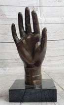 Hot Cast Salvador Dali Female Hand Genuine Bronze Sculpture