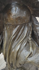 Carl Kauba Native American Indian Chief War Bonnet Bronze Bust