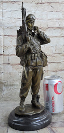 Bronze Unknown Soldier WW2 Staten Island NY War Memorial