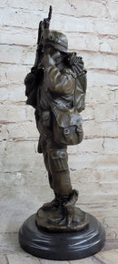 Bronze Unknown Soldier WW2 Staten Island NY War Memorial