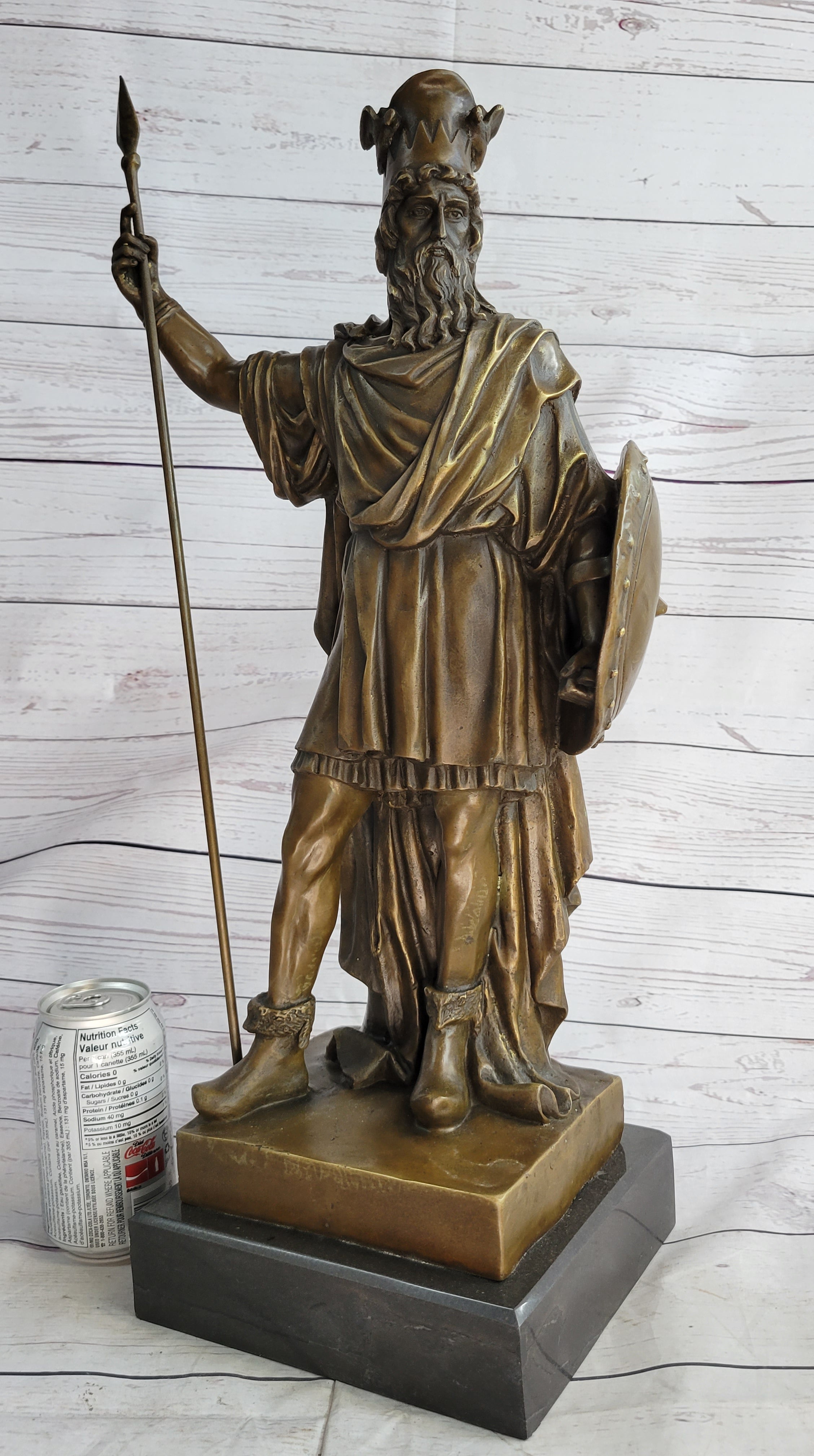 Achaemenid Persian King Darius Cyrus Xerxes Bronze Sculpture