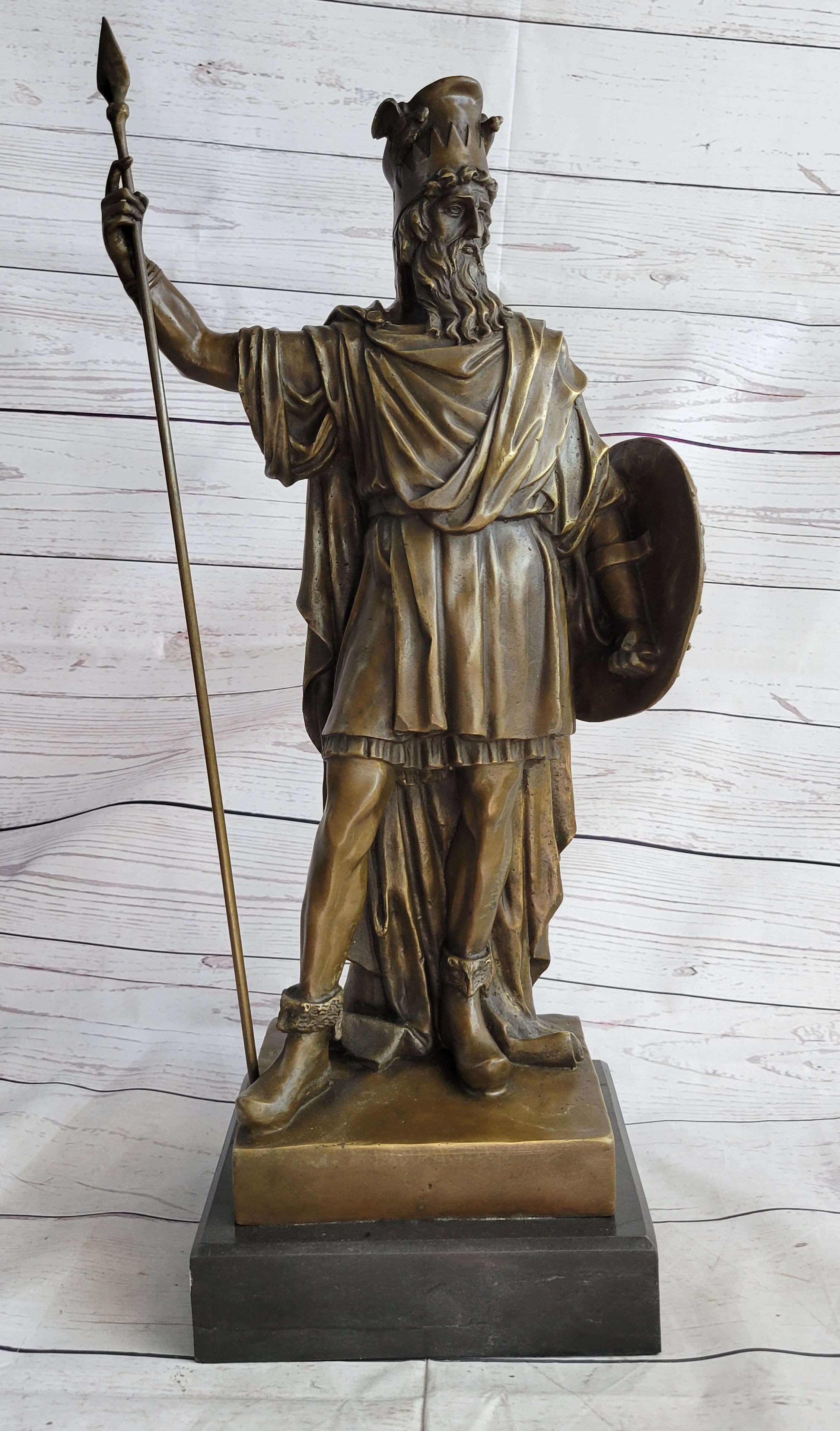 Achaemenid Persian King Darius Cyrus Xerxes Bronze Sculpture
