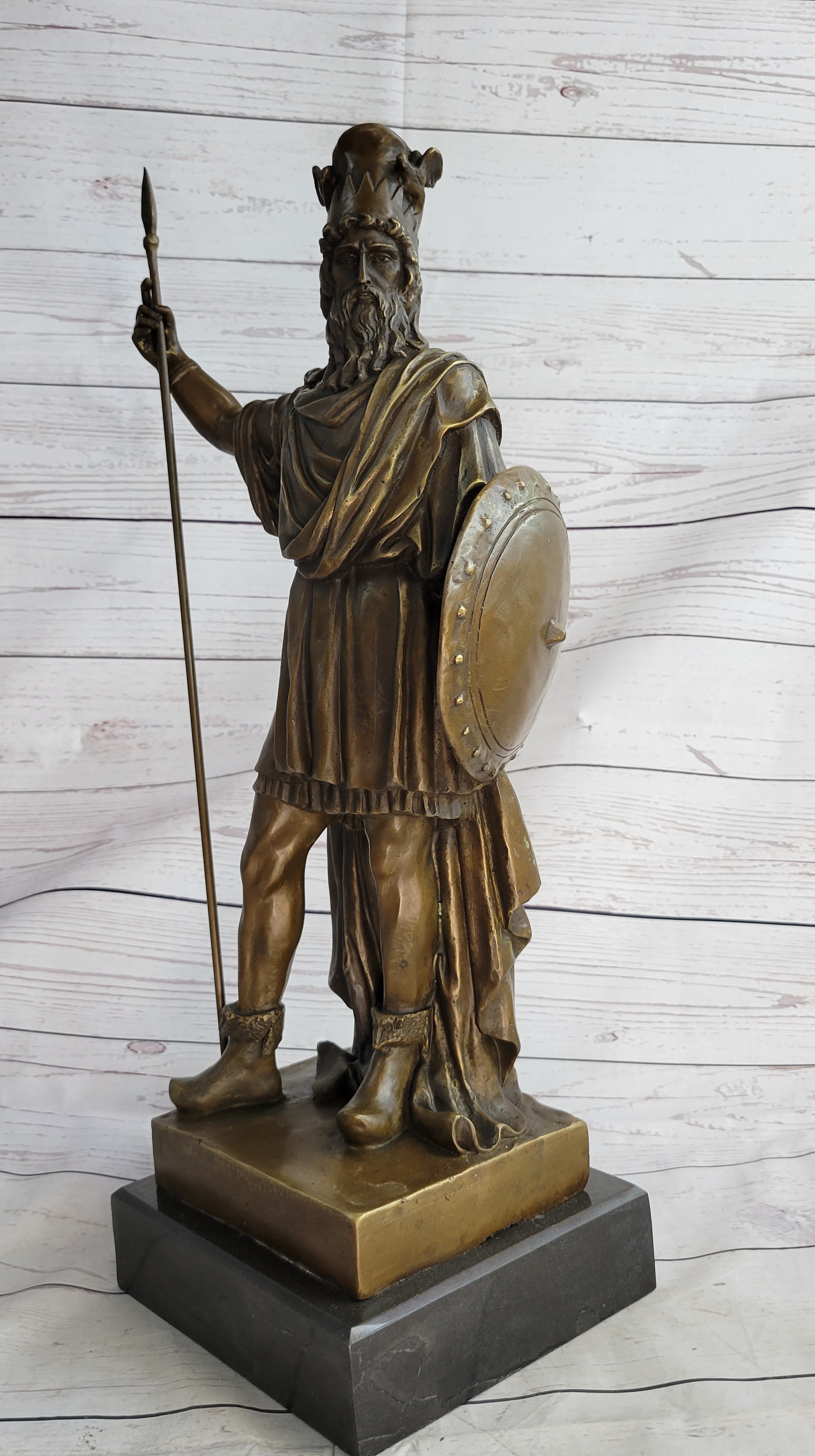 Achaemenid Persian King Darius Cyrus Xerxes Bronze Sculpture